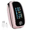 Oximetro recargable rosado Manhero