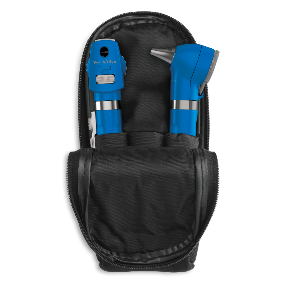 Kit Otoscopio y Oftalmoscopio Welch Allyn azul
