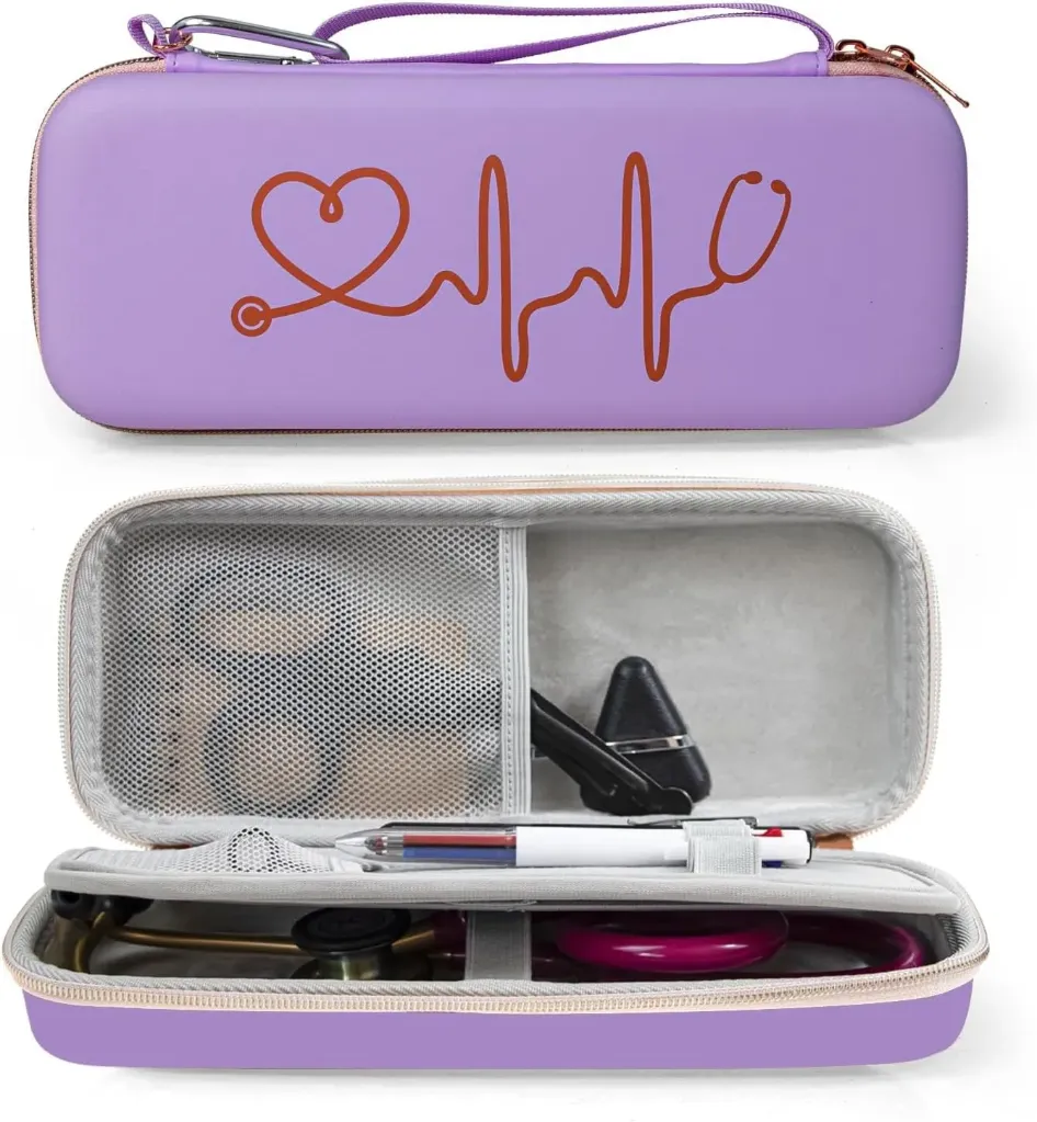 estuche morado Coslanlee