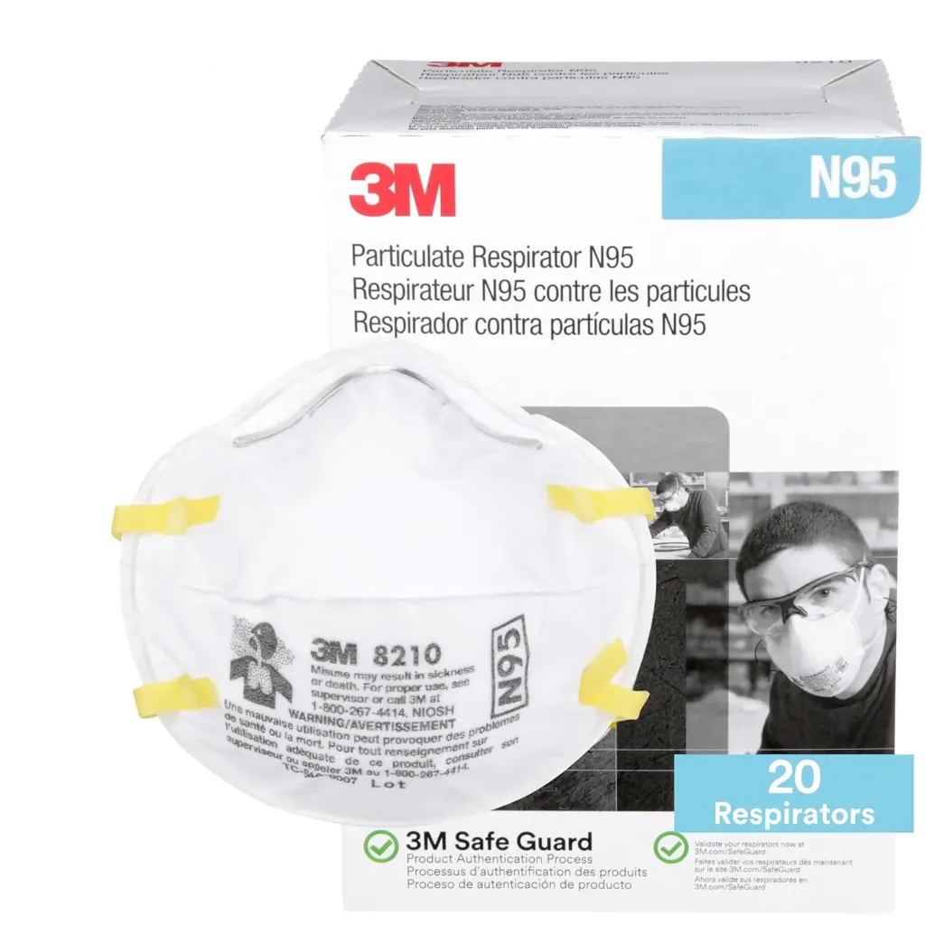 mascarilla 8210 N95 3M unidad