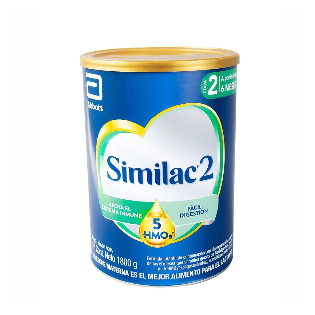 [468542] Similac 2 Formula para Bebé en Polvo Enriquecida con 5HMO 1.8 kg / 4 lb