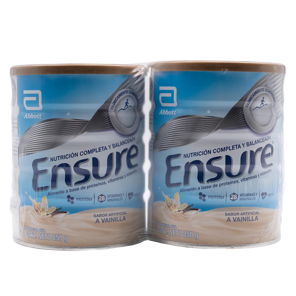 [342267] Ensure Suplemento Nutricional Vainilla 2 Unidades / 850 g