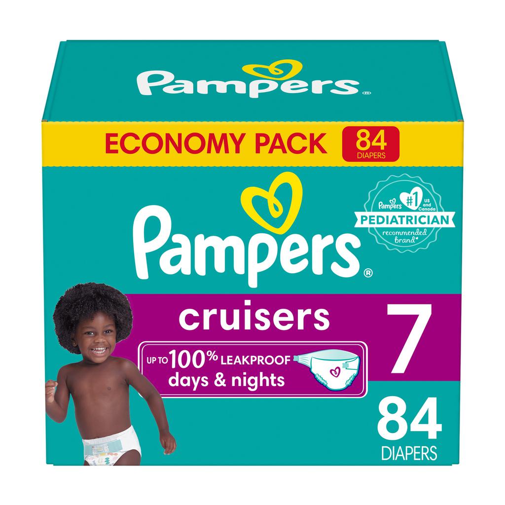 [491201] Pampers Pañales para Bebé Etapa 7 - 84 Unidades