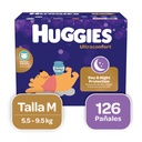 Huggies UltraConfort Pañales Talla M / 2 / 126 Unidades