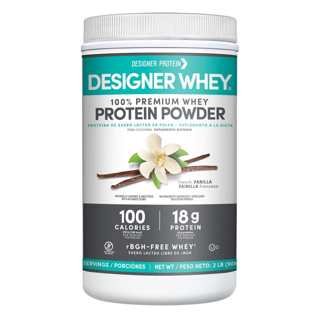 [844330] Designer Whey Proteína de Suero de Leche en Polvo Sabor a Vainilla 908 g