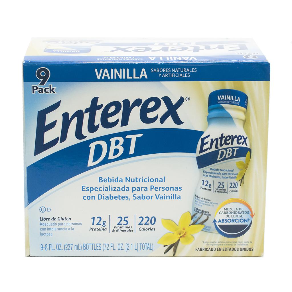 [375359] Enterex Bebida Nutricional Vainilla 9 Unidades / 237 mL / 8 oz