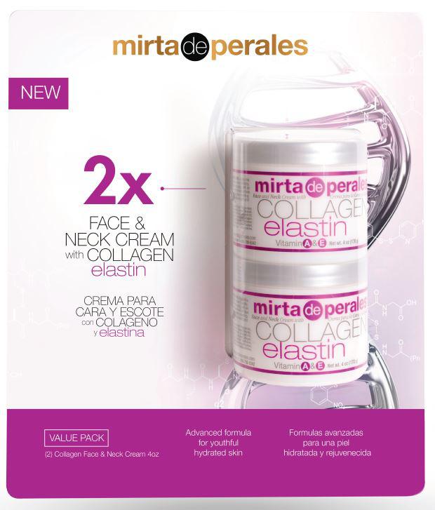 [408800] Mirta de Perales Crema para Cuello y Cara 2 Unidades / 170 g