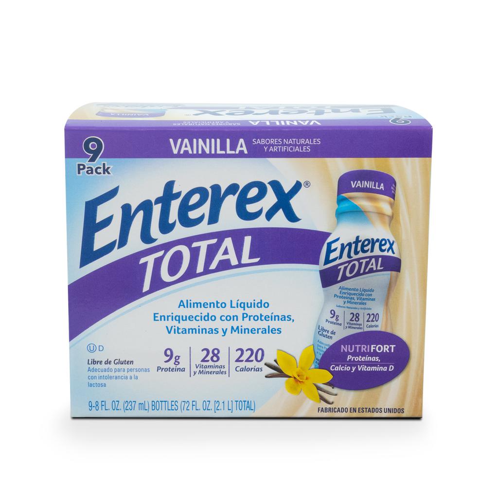 [432848] Enterex Total Vainilla 9 Unidades / 237 mL / 8 oz