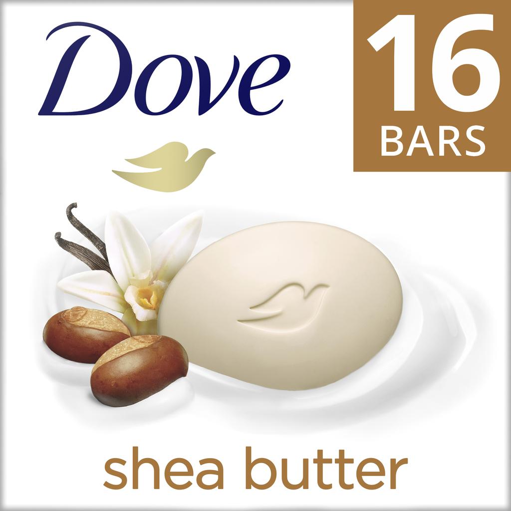 [390346] Dove Jabón en Barra con Manteca de Karité 16 Unidades / 106 g / 3.75 oz