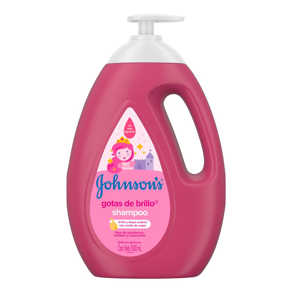 [365610] Johnson's Shampoo Gotas Brillo 1 L / 33.81 oz