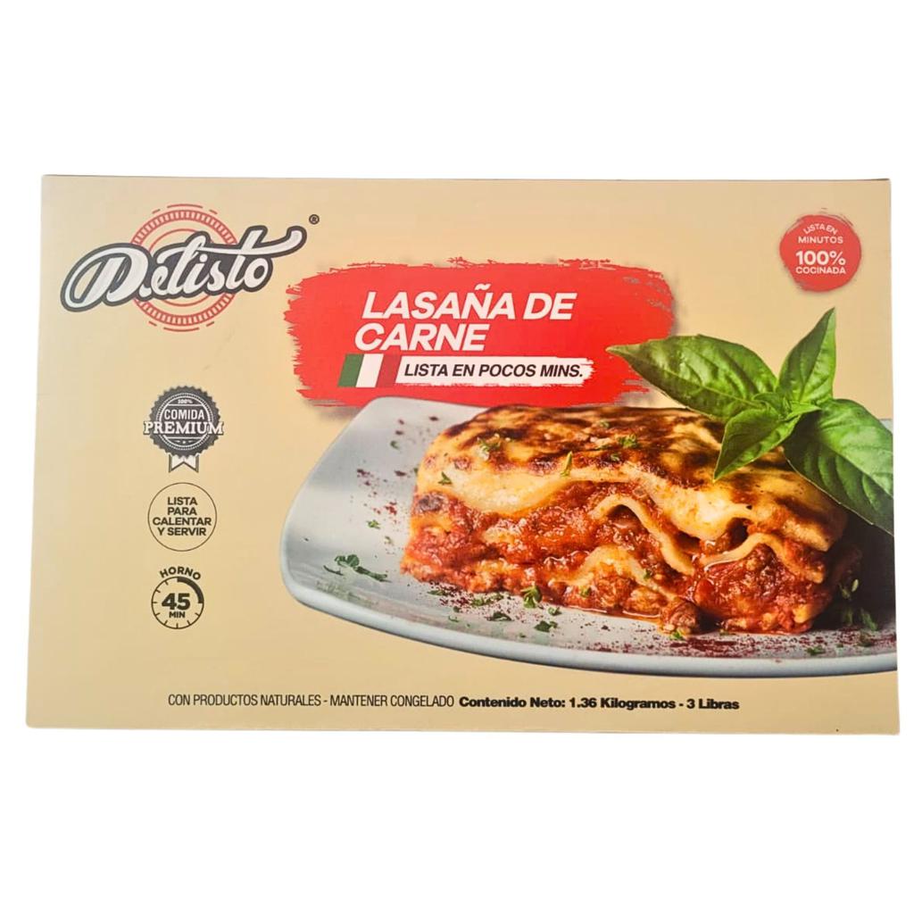 [481201] Delisto Lasaña de Carne 1.3 kg / 3 lb