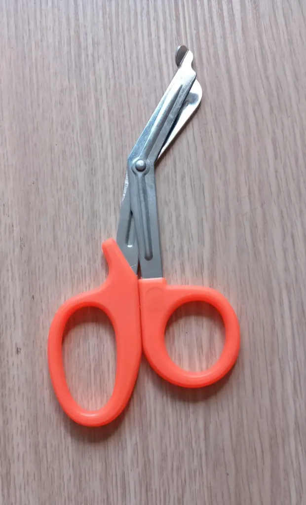 Tijeras Paramédicas  EMT Anaranjado (de botón)