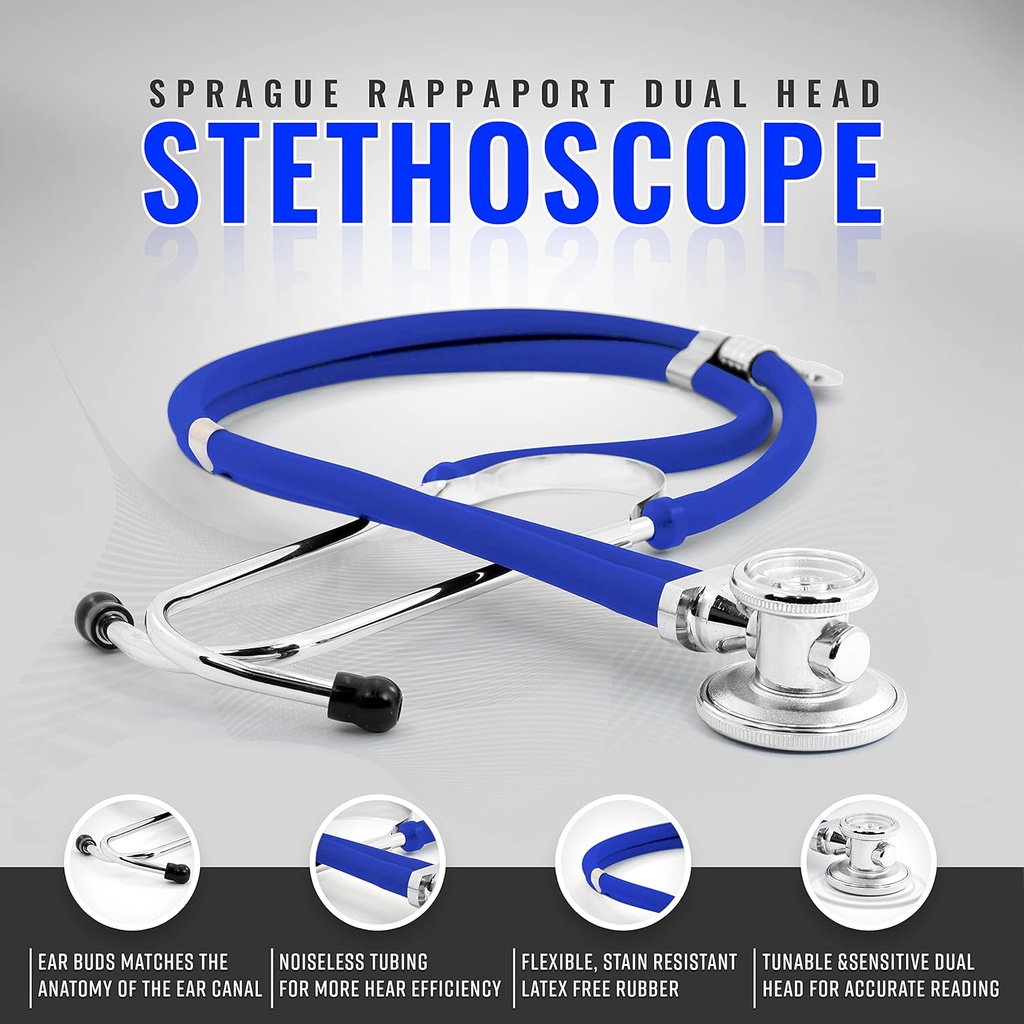 Estetoscopio AsaTechmed Azul