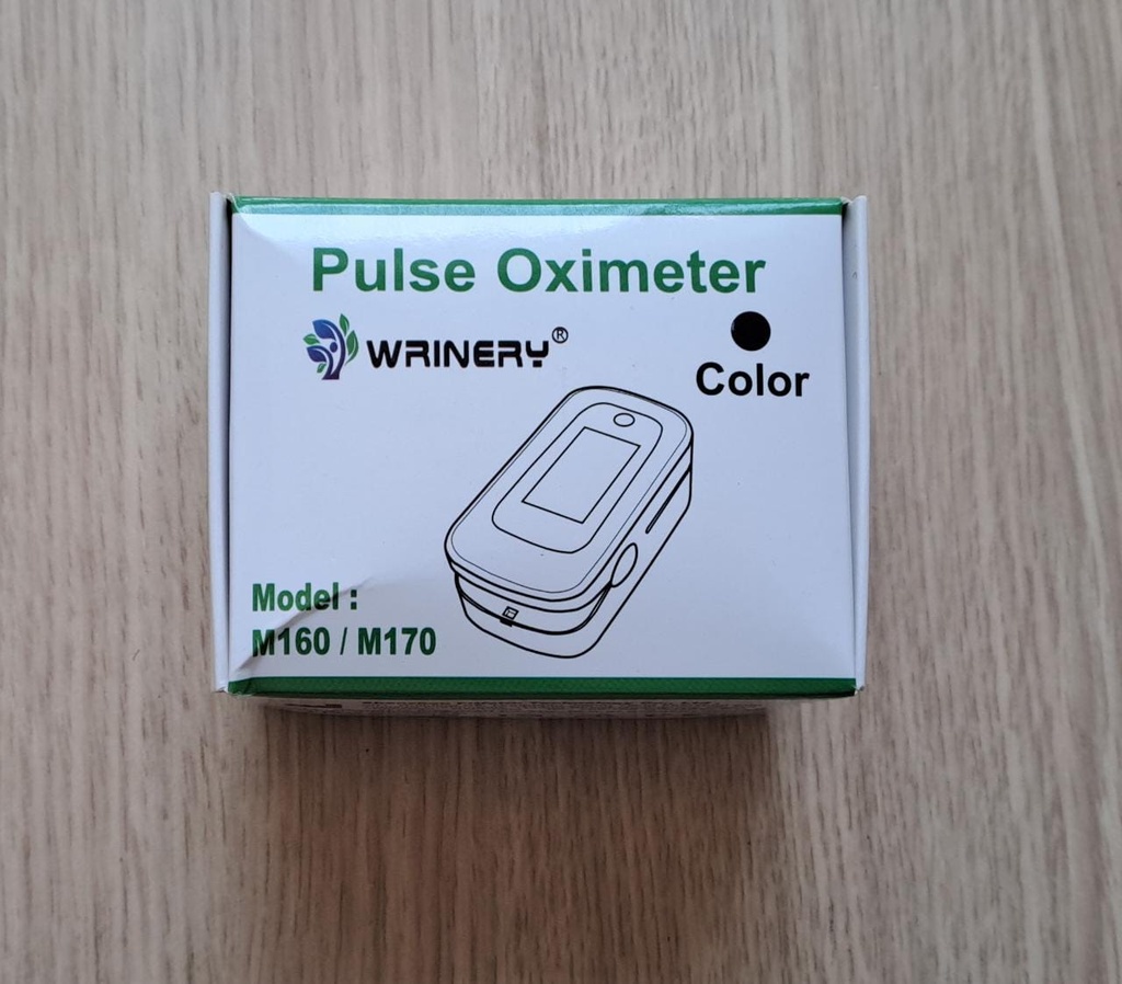 Oximetro de pulso WRINERY Rose & Black