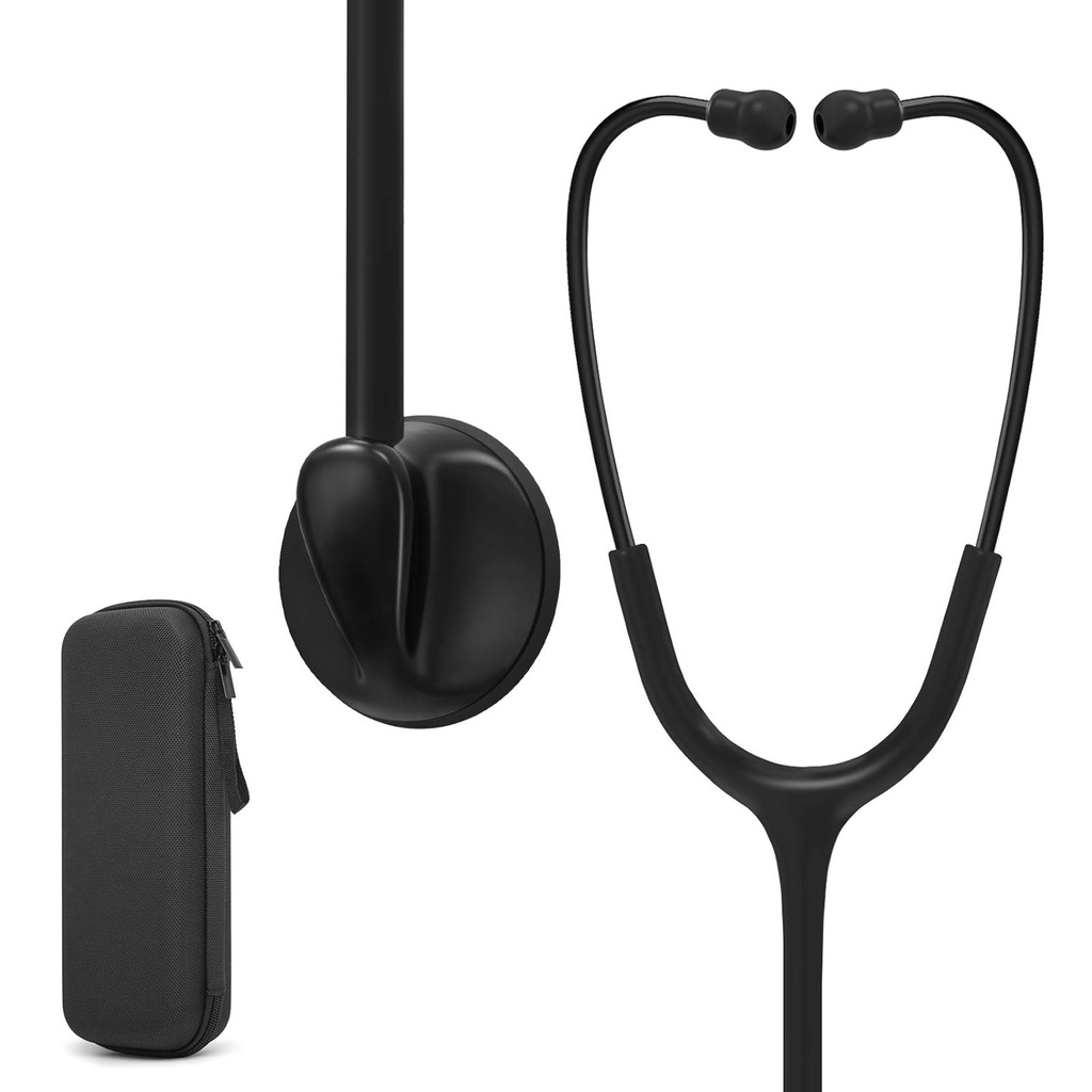Estetoscopio black con estuche Clairre