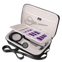 estuche Mchoi para estetoscopio negro