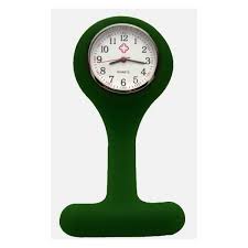 Reloj de solapa silicona verde Baojulong